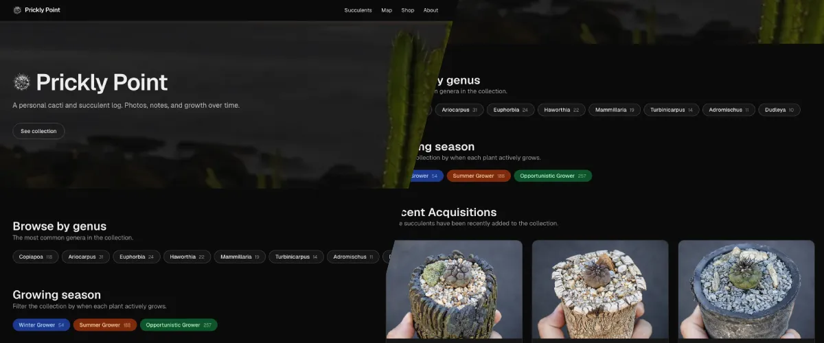 Prickly Point project screenshot