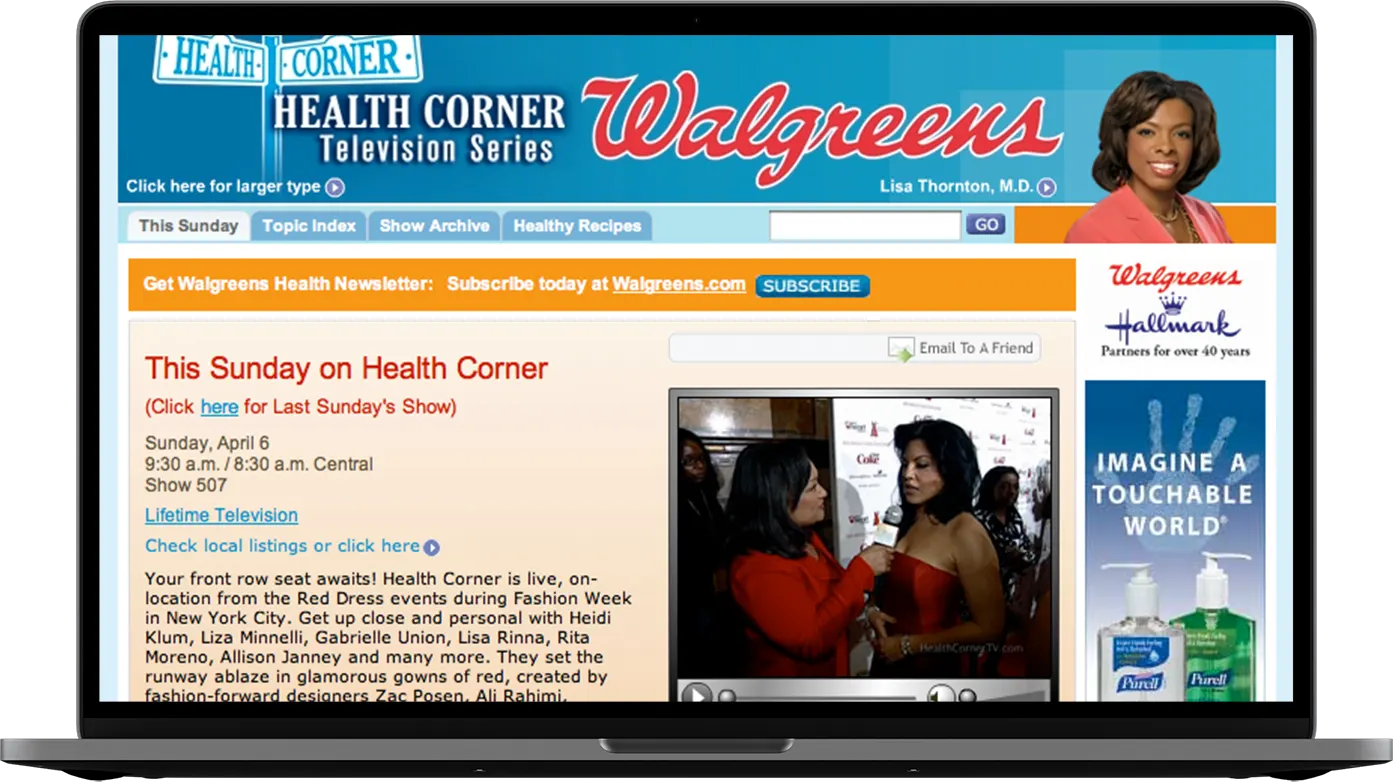 Health Corner Television Series