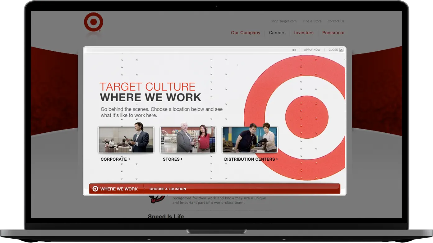 Target Timeline Interface